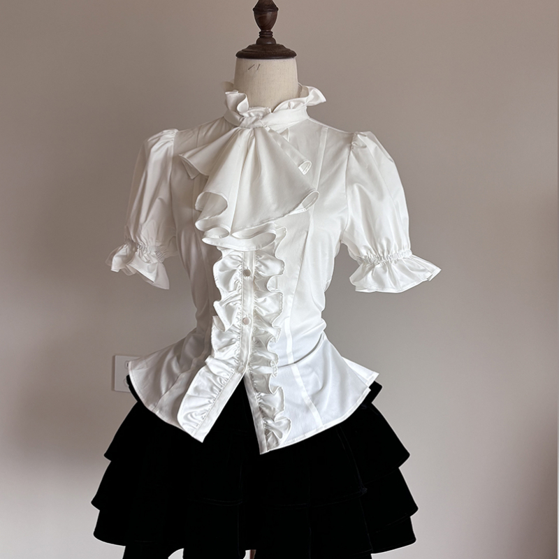 Vintage Fashion Japan - Camisas con mangas abullonadas de Lolita