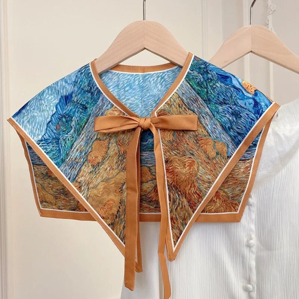Vintage Fashion Jersey - Cuello falso de camisa con patrón