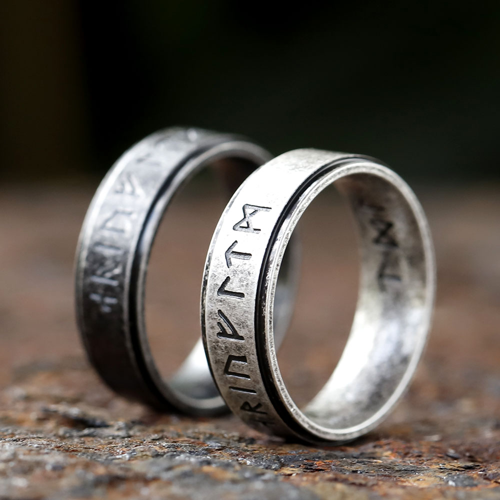 Vintage Fashion Guide - 2025 nuevo anillo de runas vikingas