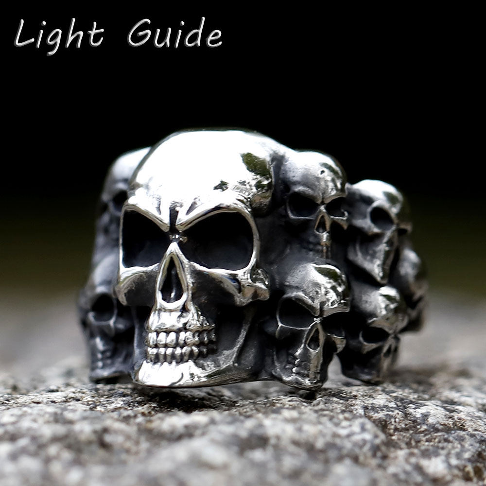 Vintage Fashion Guide - Anillos de Acero Inoxidable 316L para