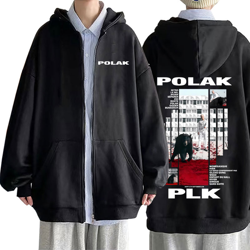 Vintage Fashion Pop Up - Sudadera con capucha con cremallera y
