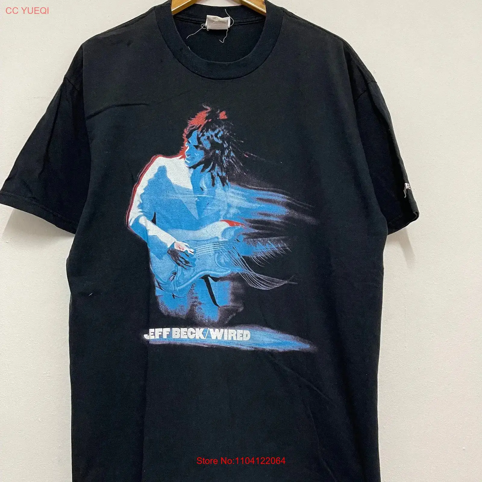 Vintage Fashion Japan - Camiseta Vintage Y2K de Jeff Beck