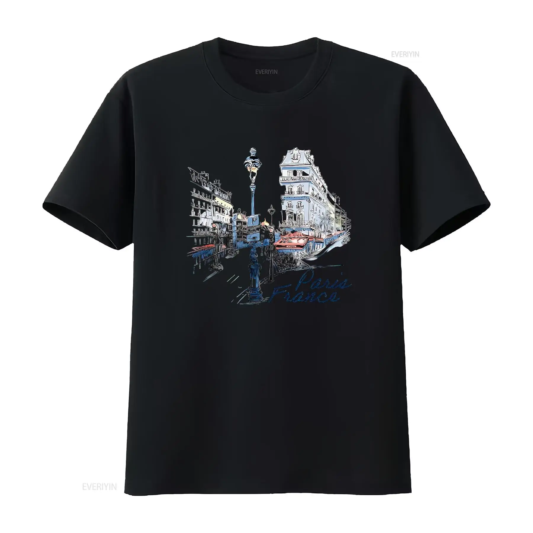 Camiseta de recuerdo de París, - Vintage Fashion In Paris reseña y precio