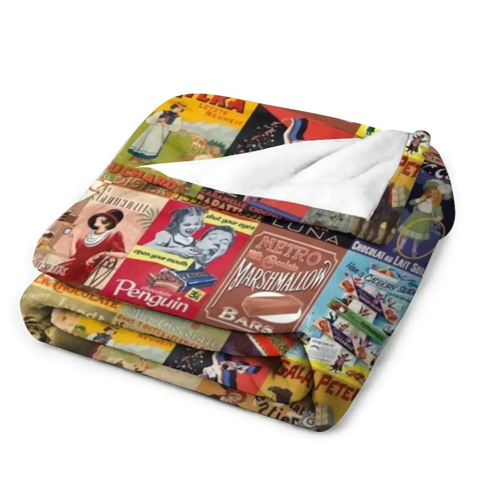 Manta Decorativa Vintage con A - Vintage Fashion Ads reseña y precio