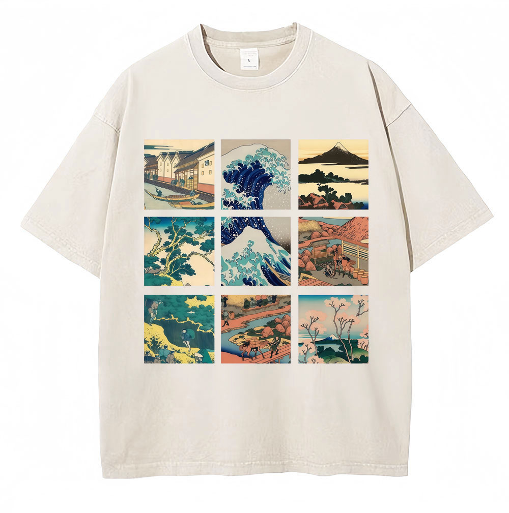 Camiseta gráfica estilo japoné - Vintage Fashion Kyoto reseña y precio
