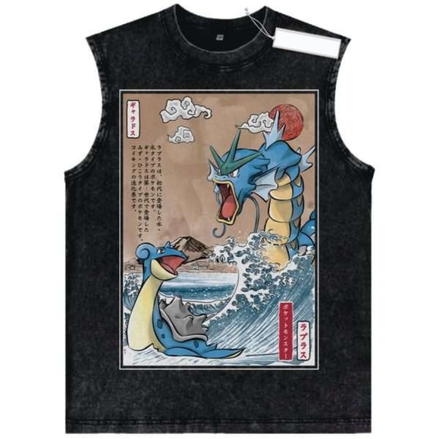 Camiseta sin mangas vintage la - Vintage Fashion Japan reseña y precio