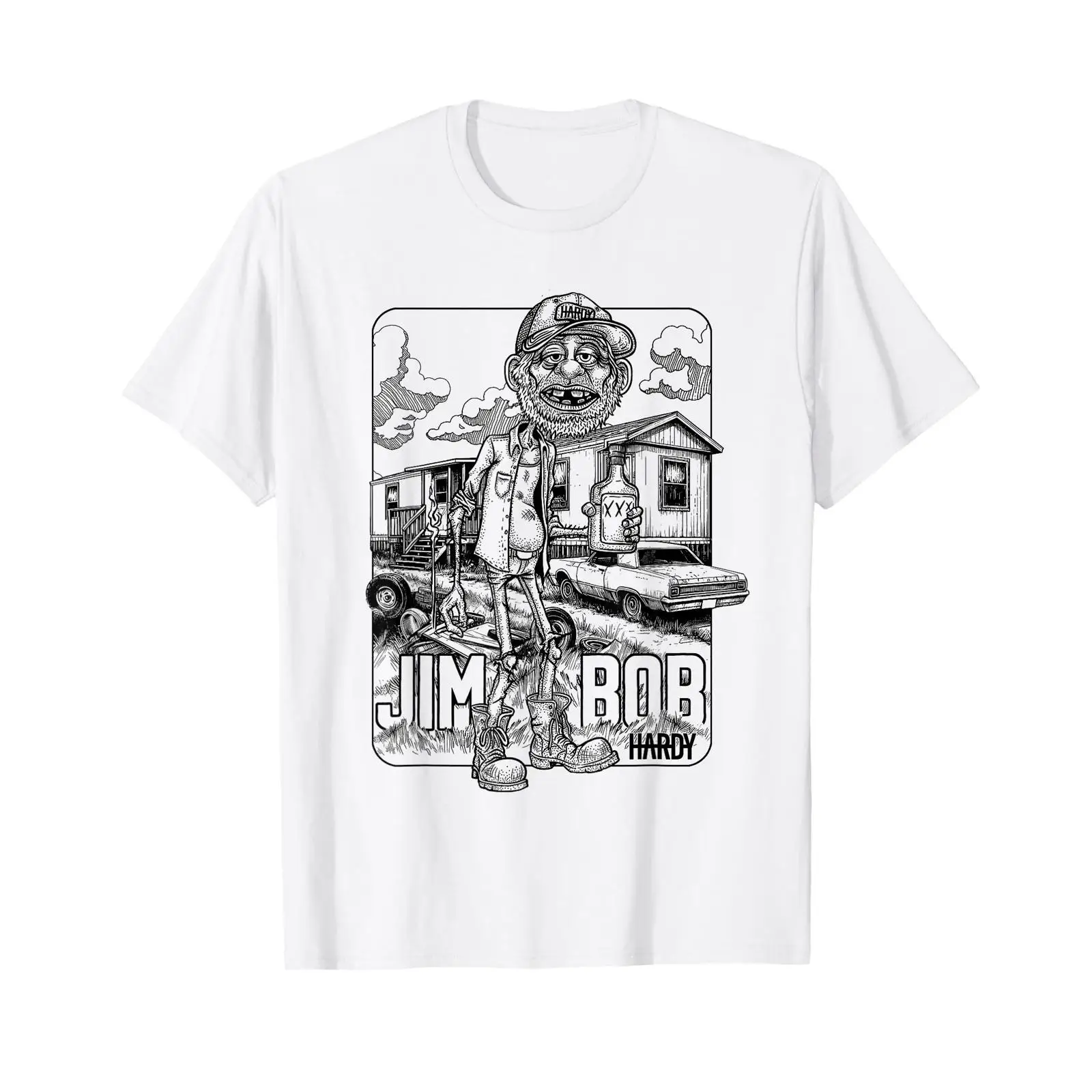 Camiseta Oficial de Hardy Jim  - Vintage Fashion Ads reseña y precio
