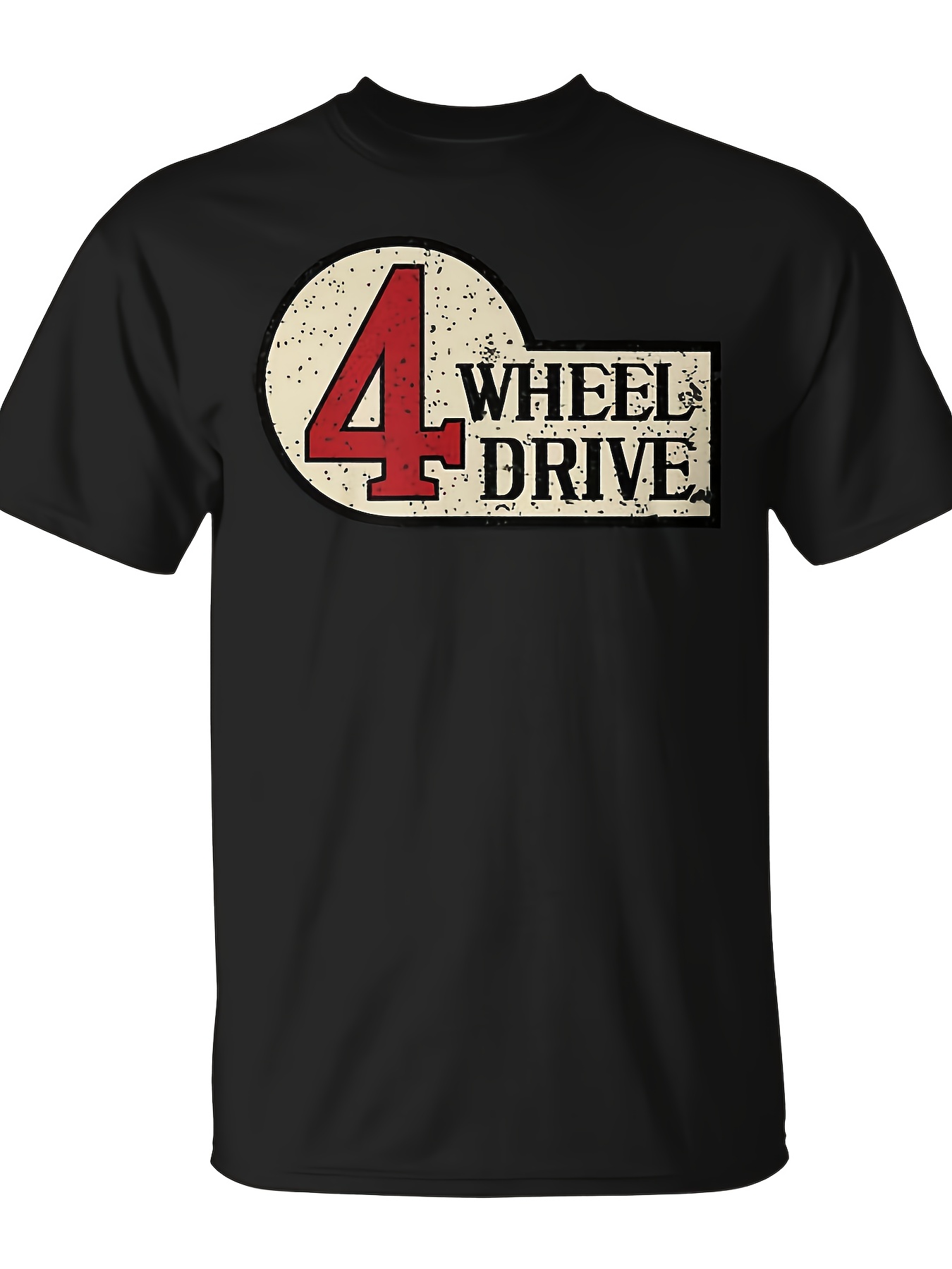 Camiseta Unisex con Emblema 4x - Vintage Fashion Wheel reseña y precio