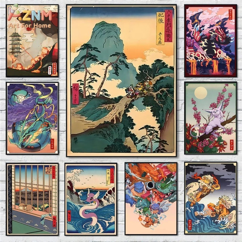 AZNM Impresión en lienzo estil - Vintage Fashion Japan reseña y precio