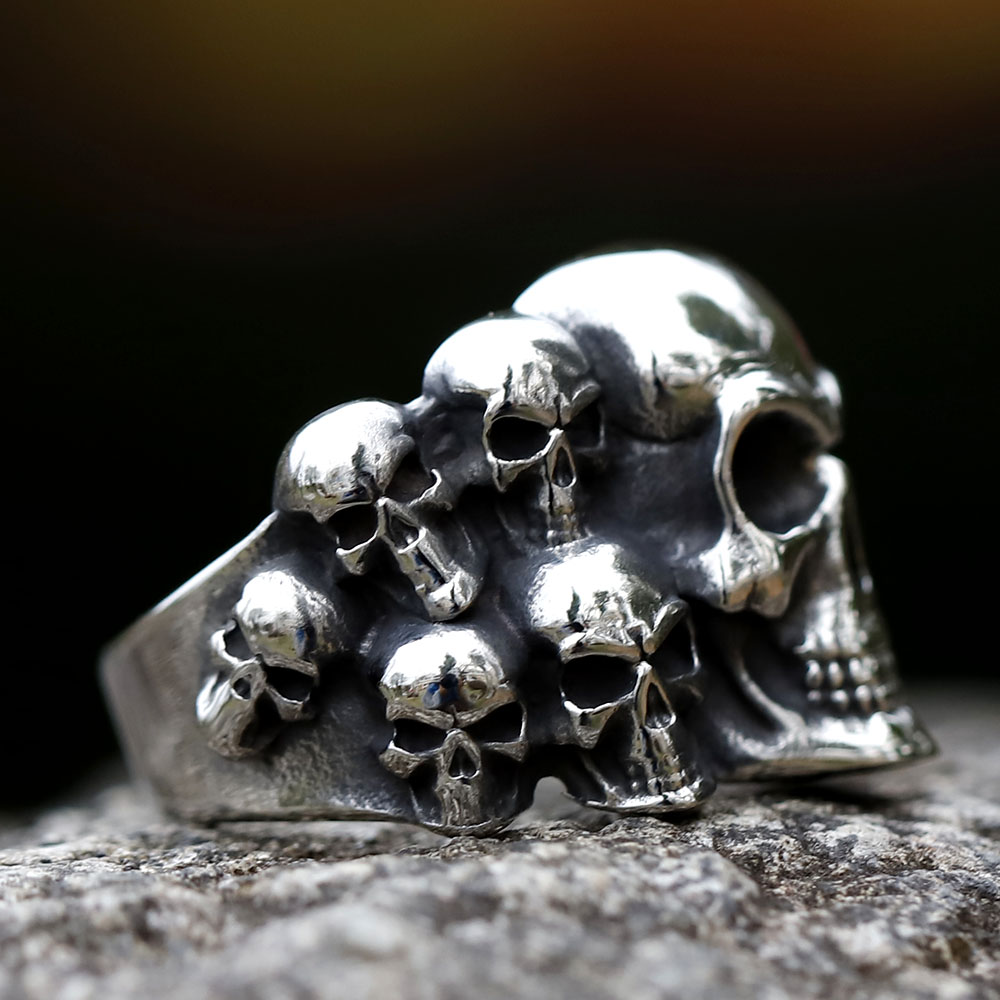 Anillos de Acero Inoxidable 31 - Vintage Fashion Guide reseña y precio