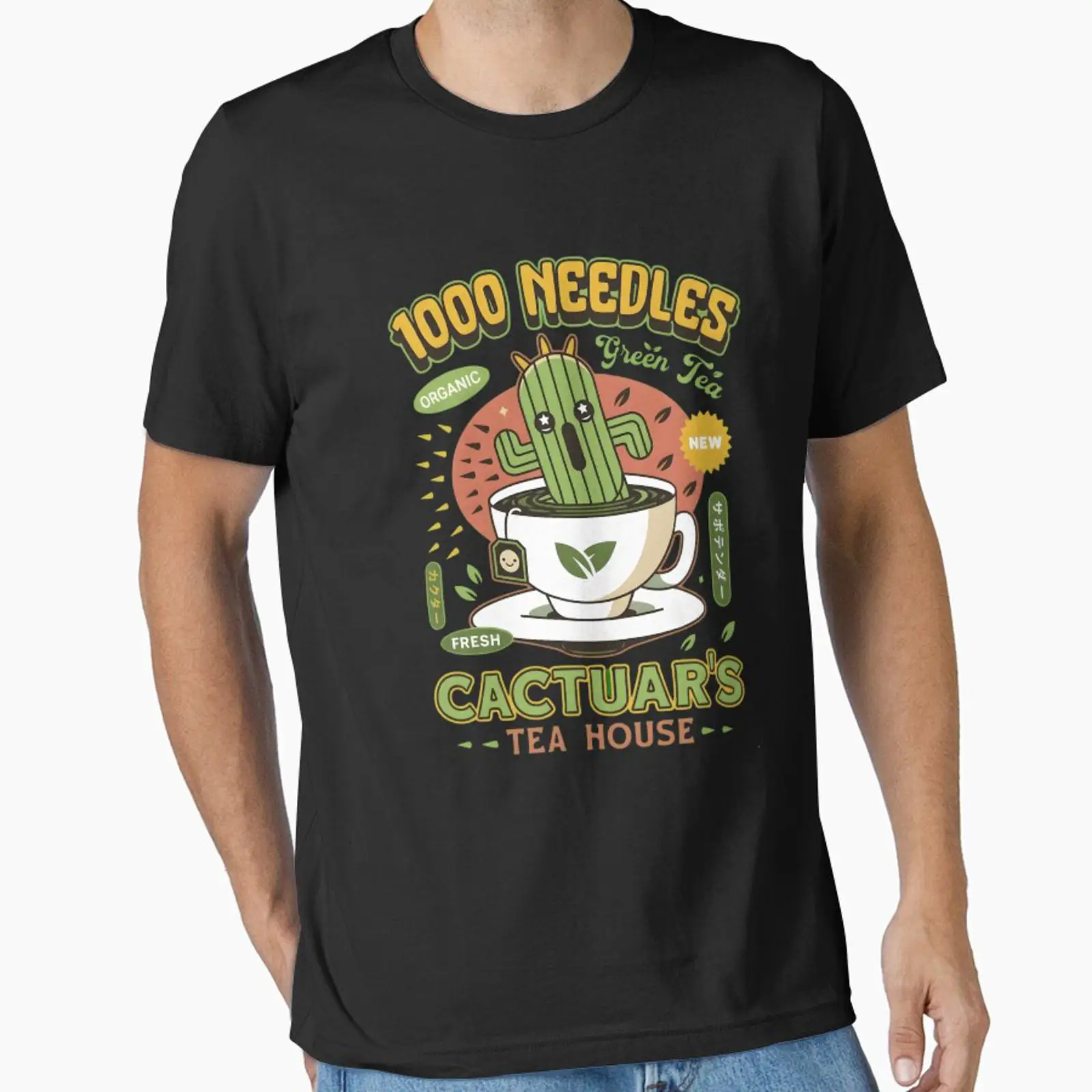 Camiseta Cactuar 1000 Needles  - Vintage Fashion Ads reseña y precio