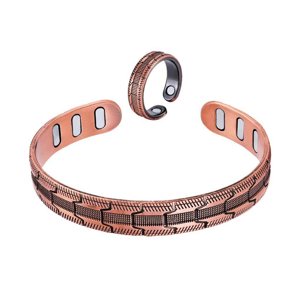 Pulsera magnética de aleación  - Vintage Fashion Wheel reseña y precio