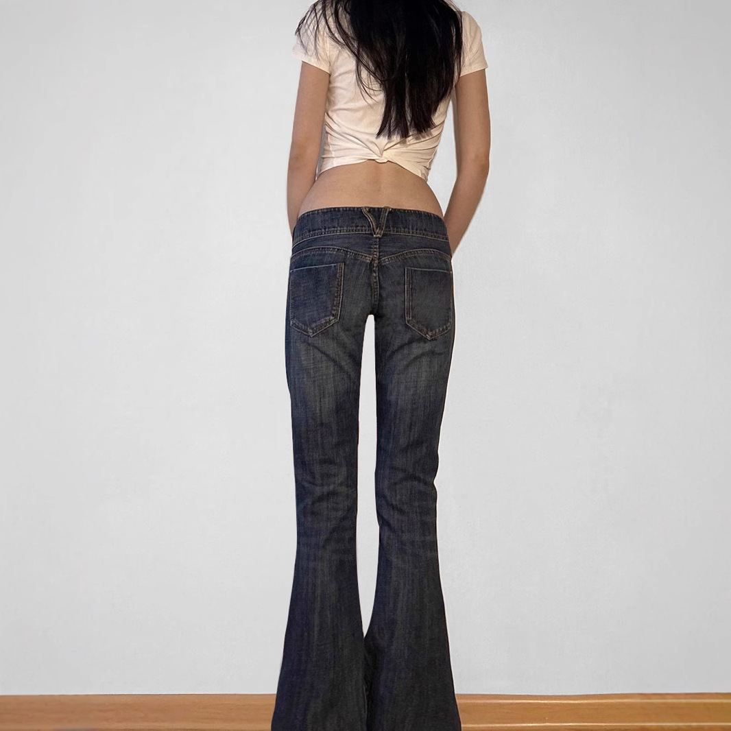Jeans acampanados vintage y2k, - Mom Jean High Rise reseña y precio