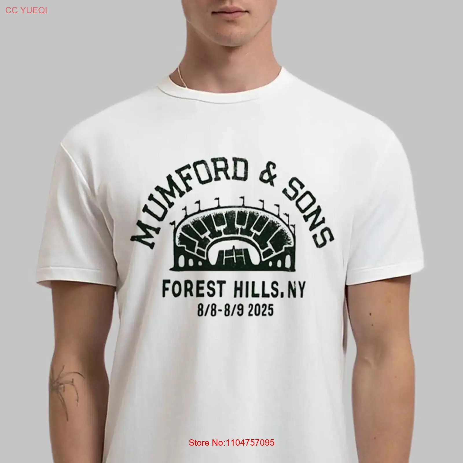Camiseta de la gira de Mumford - Vintage Fashion York reseña y precio
