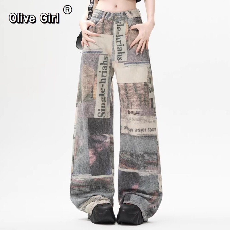 Pantalones Vaqueros de Mezclil - Mom Jean High Rise reseña y precio