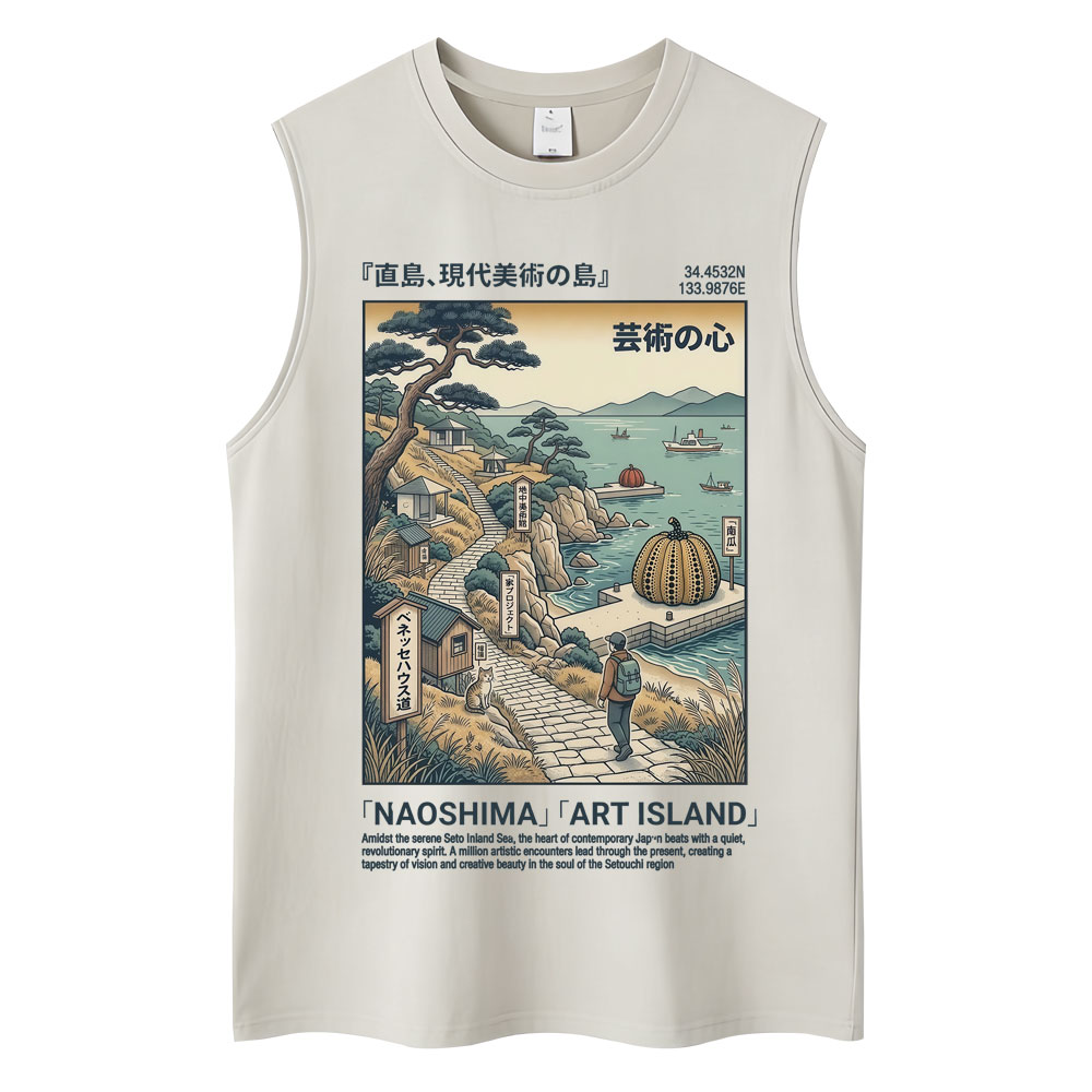 Camisetas sin mangas con gráfi - Vintage Fashion Kyoto reseña y precio