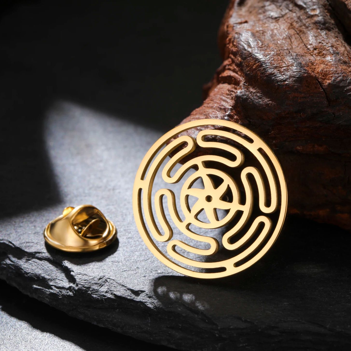 Broche Skyrim Rueda de Hécate  - Vintage Fashion Wheel reseña y precio
