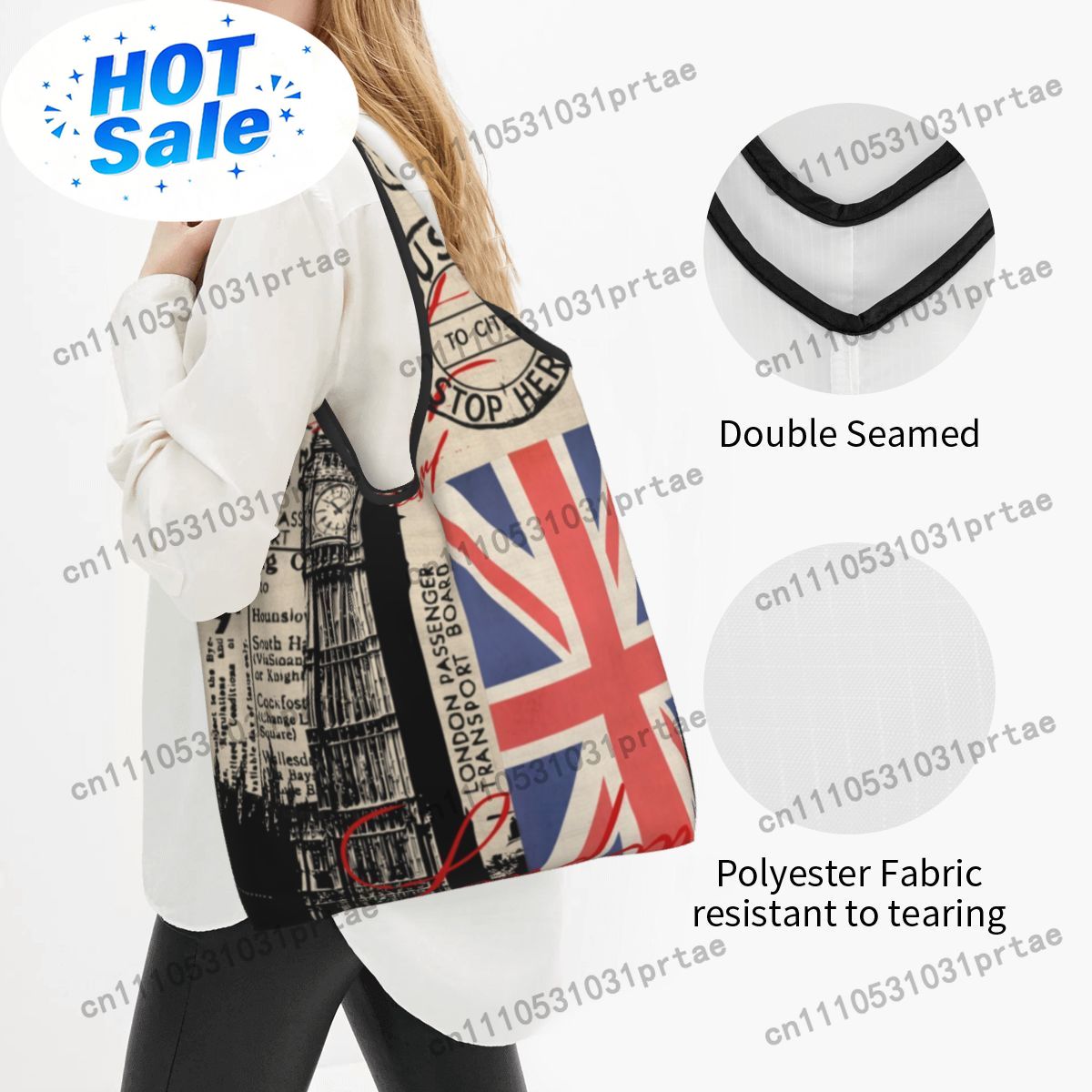 Bolsa de Compras Personalizada - Vintage Fashion London reseña y precio