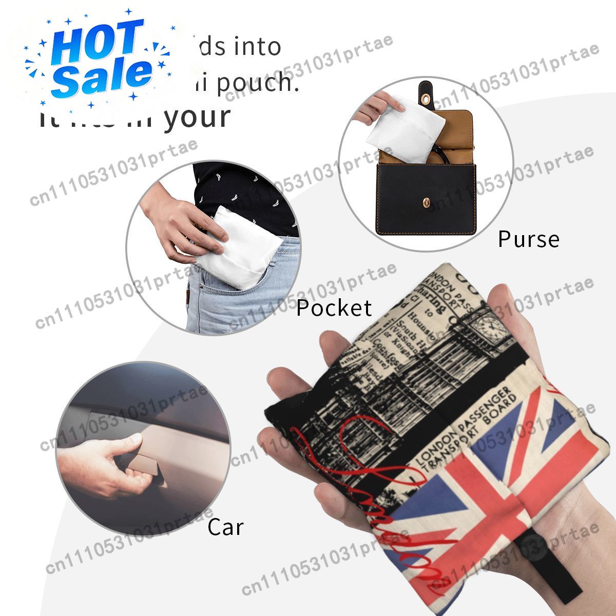 Bolsa de Compras Personalizada - Vintage Fashion London reseña y precio