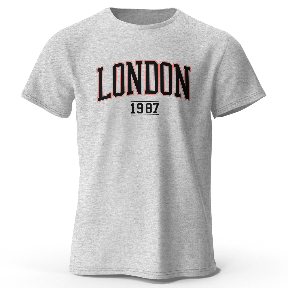 Camiseta Vintage London 1987 p - Vintage Fashion London reseña y precio