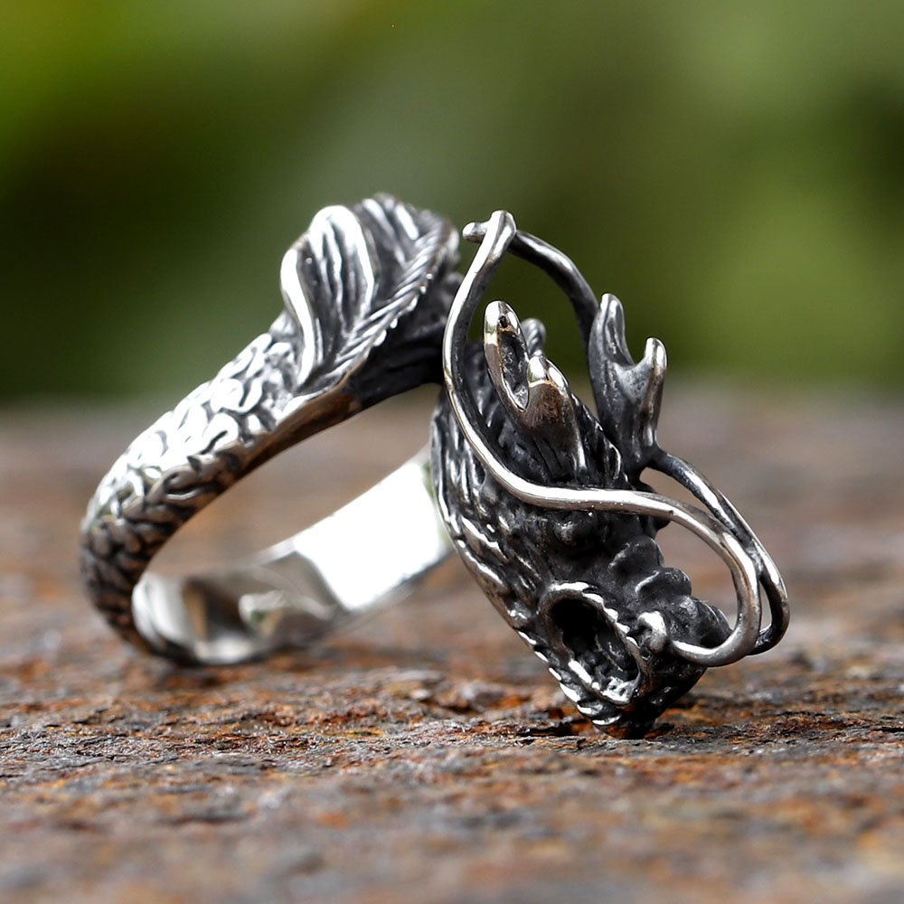 Anillo de acero inoxidable 316 - Vintage Fashion Guide reseña y precio