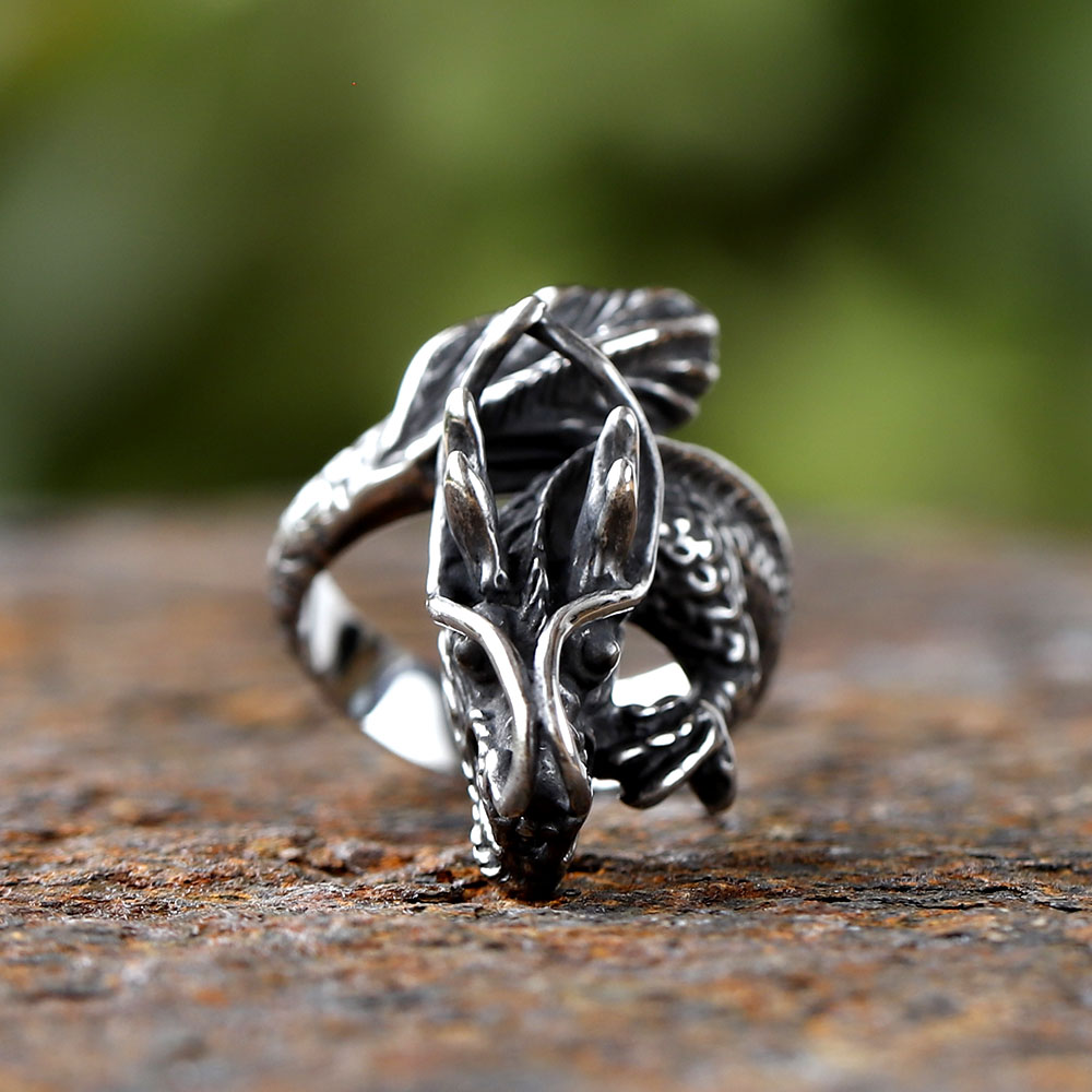 Anillo de acero inoxidable 316 - Vintage Fashion Guide reseña y precio