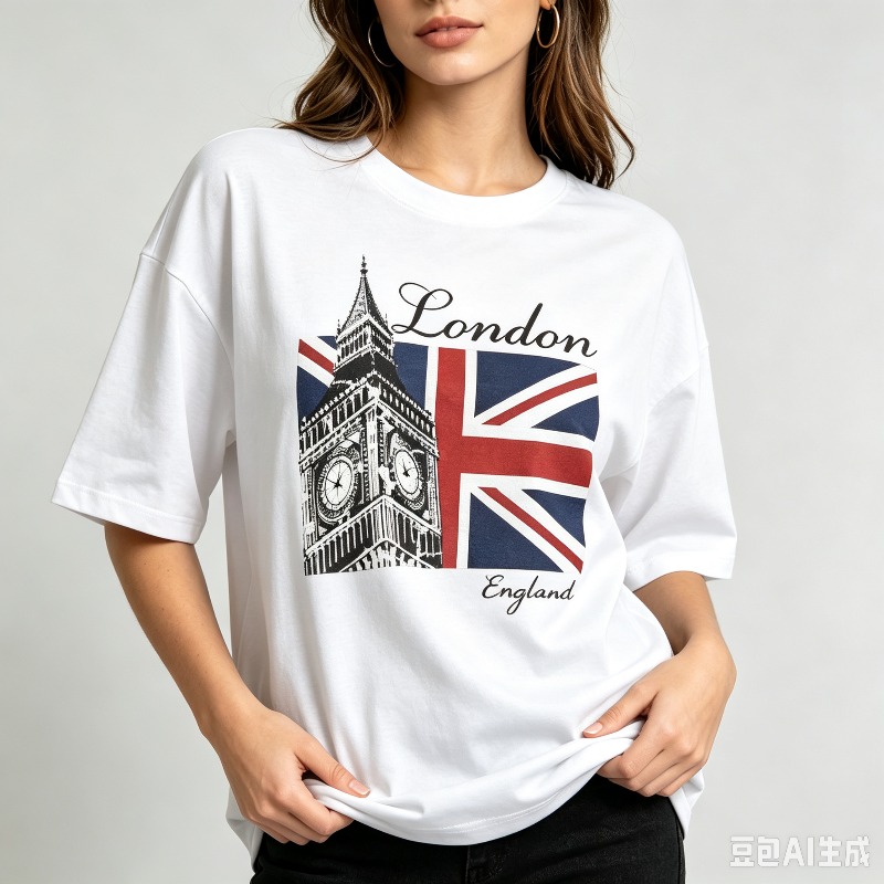 Camiseta con Estampado Frontal - Vintage Fashion London reseña y precio