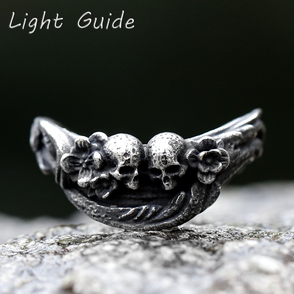 Anillo de calavera dominante d - Vintage Fashion Guide reseña y precio