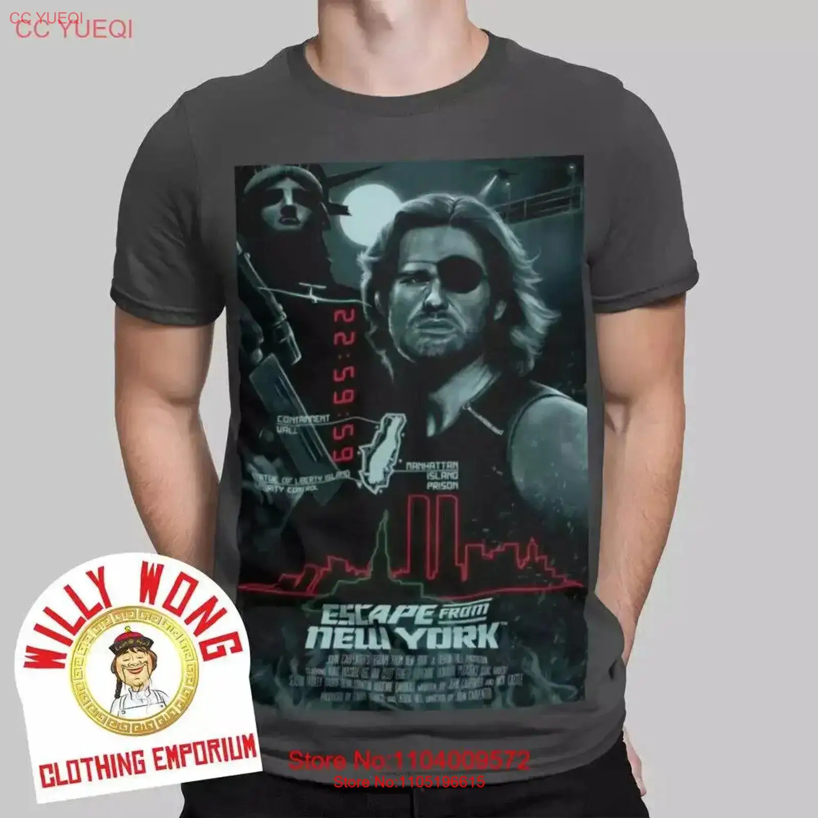 Escape From New York camiseta  - Vintage Fashion York reseña y precio