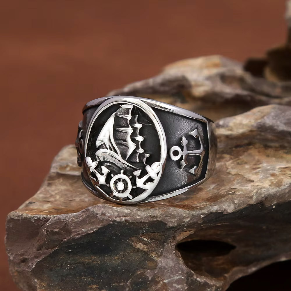 Anillo de sello vintage náutic - Vintage Fashion Wheel reseña y precio
