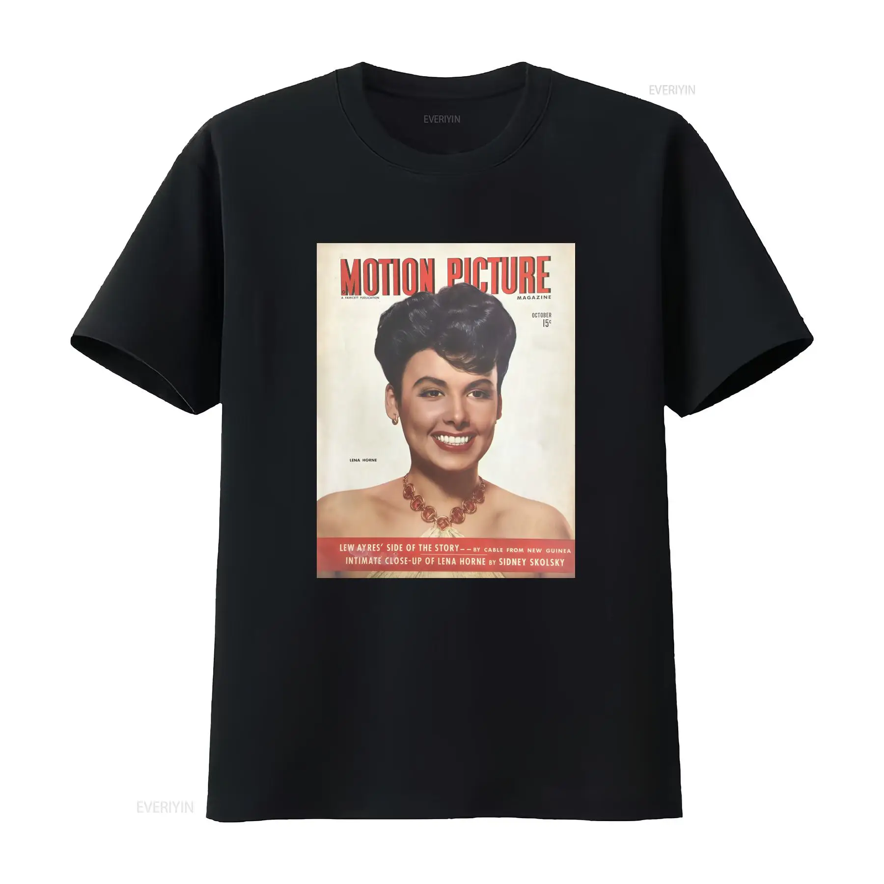 Camiseta informal con estampad - Vintage Fashion Magazine Covers reseña y precio