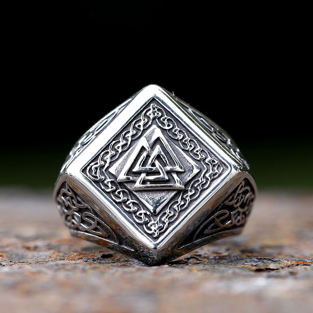 Anillo Vintage de acero inoxid - Vintage Fashion Guide reseña y precio